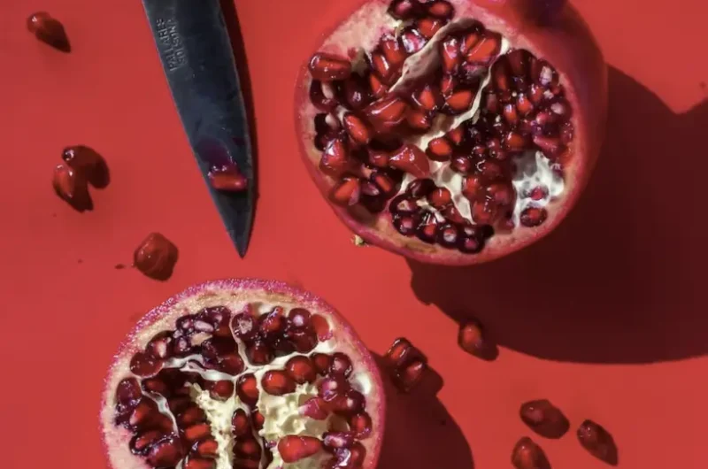 Fresh Pomegranate and Citrus Mocktail